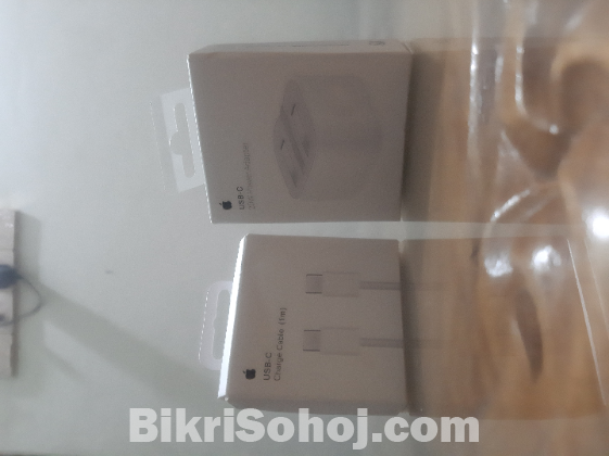 Apple adepter & cable